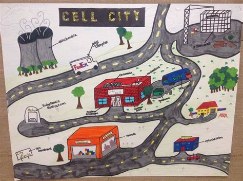 cell city analogy project.